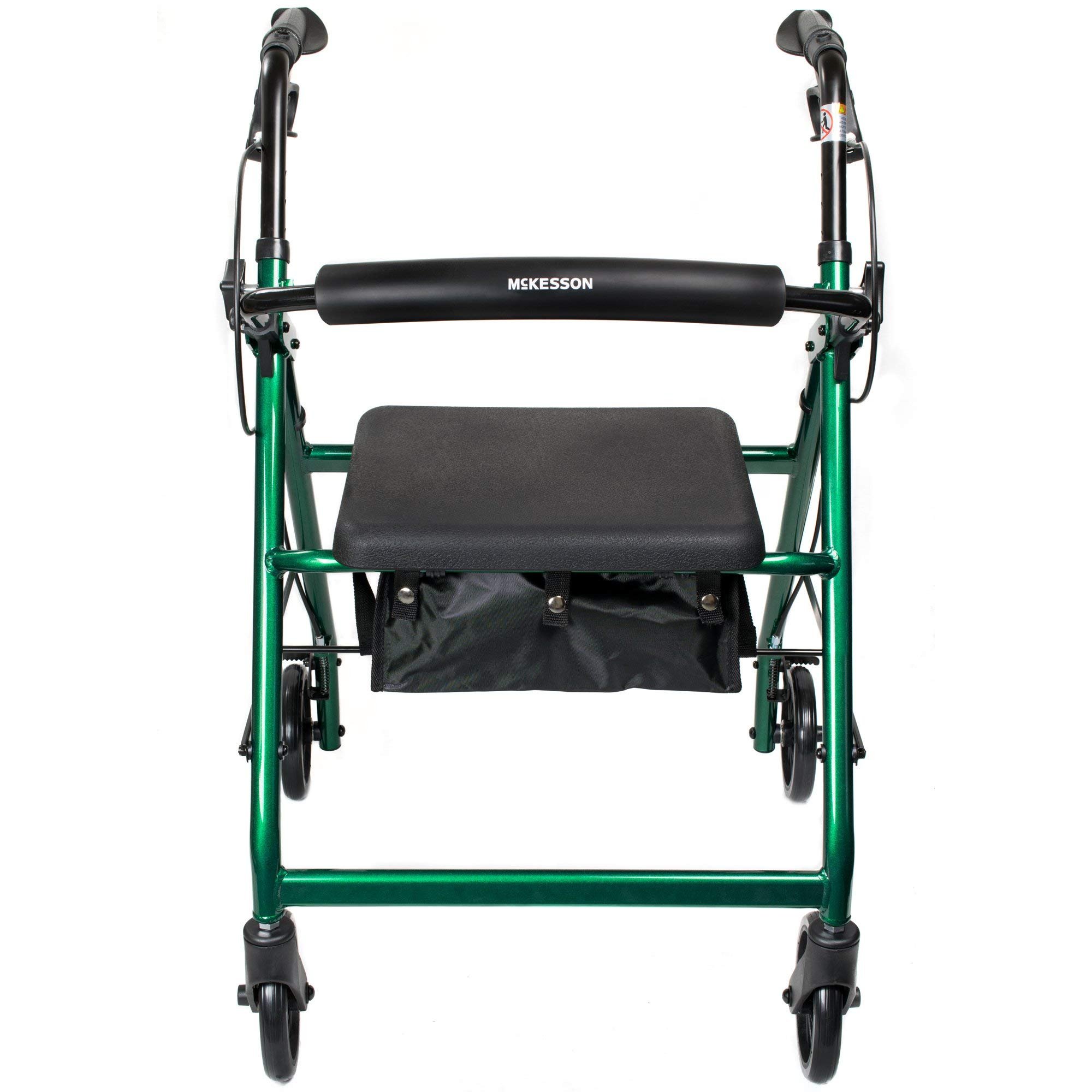 McKesson Rollator Folding Aluminum 32 to 37 inch Handle Height