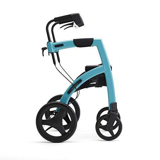 New Rollz Motion 2 Walker and Transport Chair in One Walker Rollator 2-in-1 - Picture 17 of 28