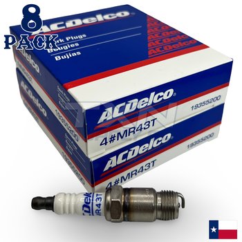 MR43T プラグ　8本セット ACDelco MR43T Copper Spark Plug - 8 Pack - For Mercruiser