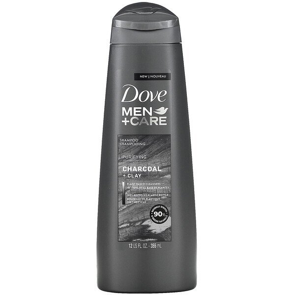 Dove Men+Care Fortifying Charcoal Shampoo, 12 oz, (Pack of 4) - Picture 1 of 1