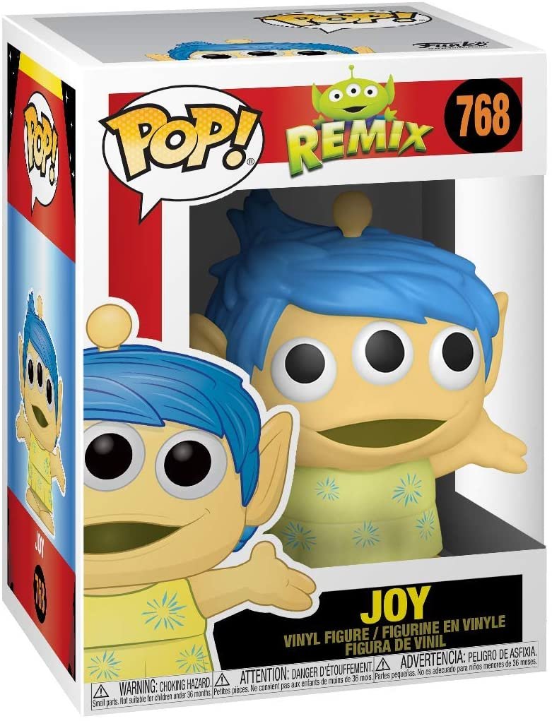 Funko Disney Pixar S Alien Remix Joy Pop Figure Specialty Series Ebay