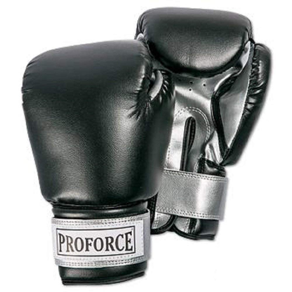 ProForce Leatherette Boxing Gloves w/ White Palm - Picture 23 of 24
