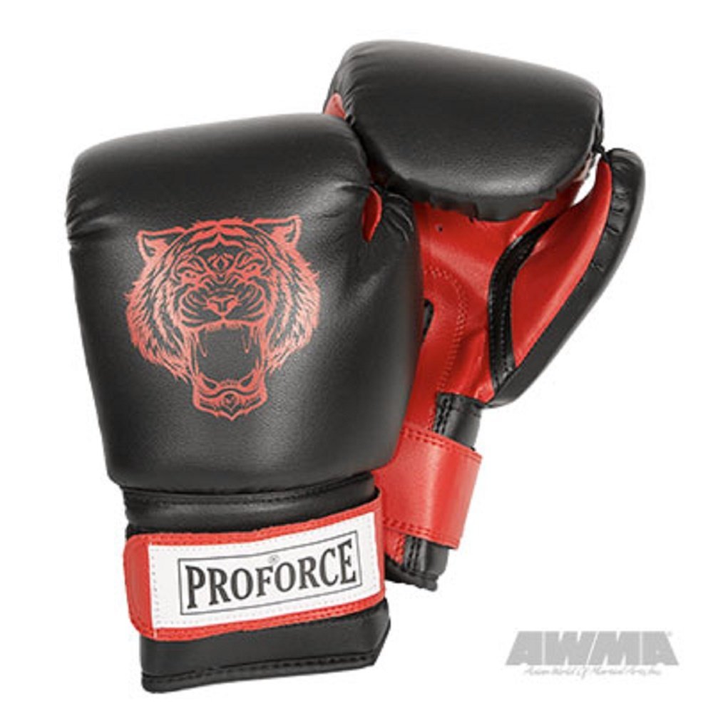 ProForce Leatherette Boxing Gloves w/ White Palm - Picture 19 of 24