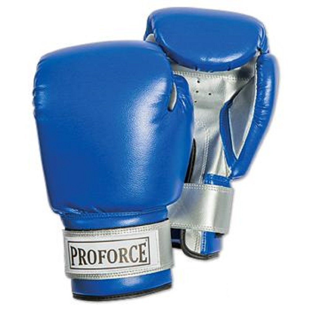 ProForce Leatherette Boxing Gloves w/ White Palm - Picture 18 of 24