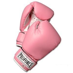 ProForce Leatherette Boxing Gloves w/ White Palm - Picture 14 of 24