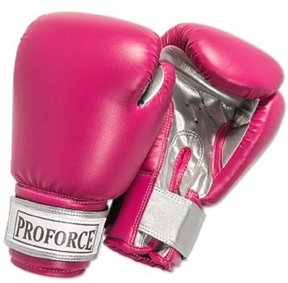 ProForce Leatherette Boxing Gloves w/ White Palm - Picture 21 of 24