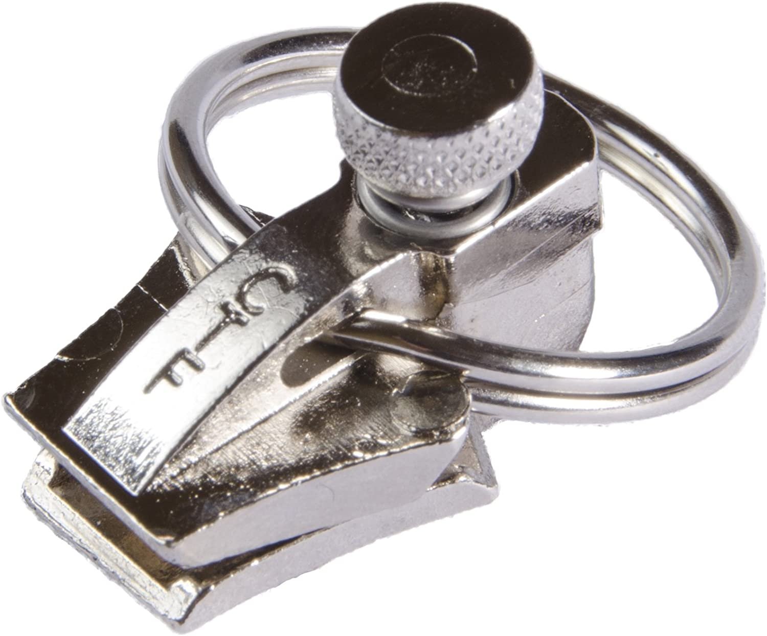FixnZip (Nickel) - Universal Zipper Repair Kit for Jackets