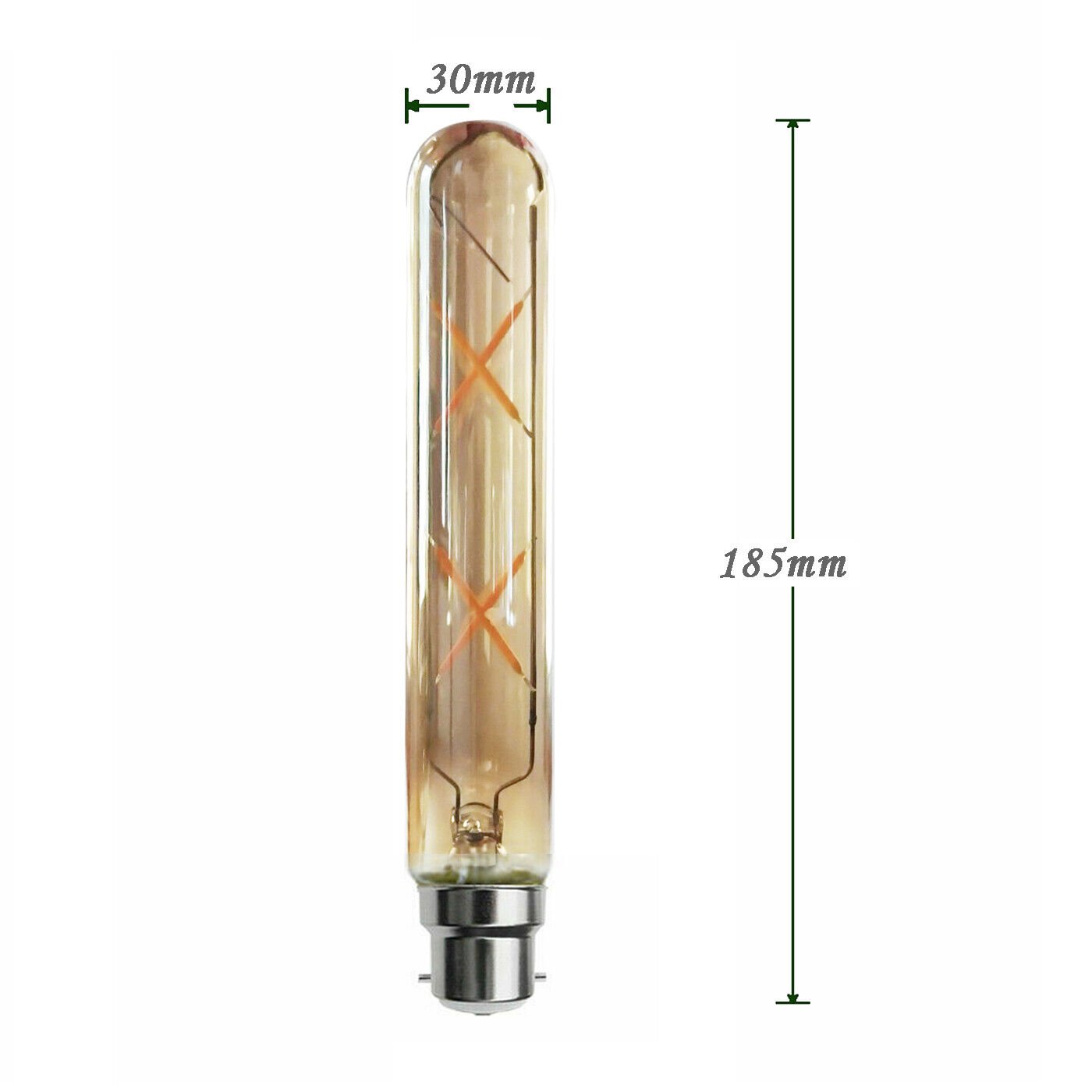 Bombilla LED 4W T45/T185 Industrial Vintage Blanco Cálido Edison Bombilla E27/B22 - Imagen 20 de 21