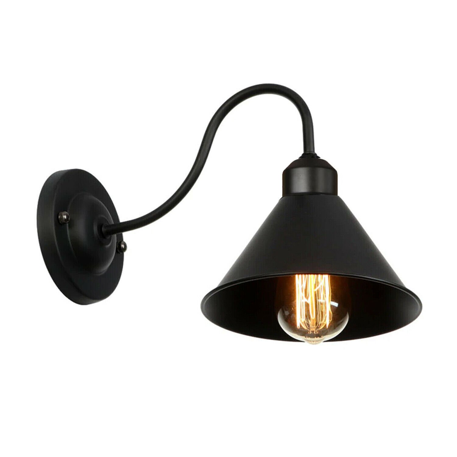 Modern Vintage Retro Industrial Rustic Sconce Wall Light Lamp Fitting Fixture UK