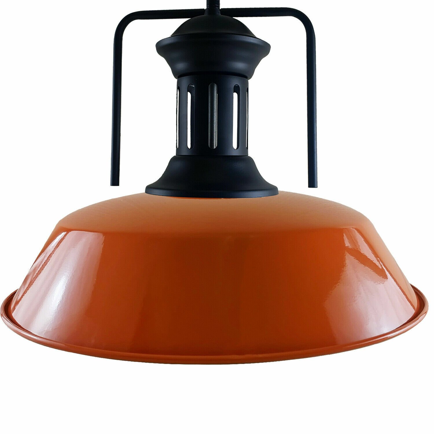 Moderne industrielle Retro Vintage Deckenanhänger Leuchte Lampenschirm Kronleuchter Lampe - Bild 29 von 42