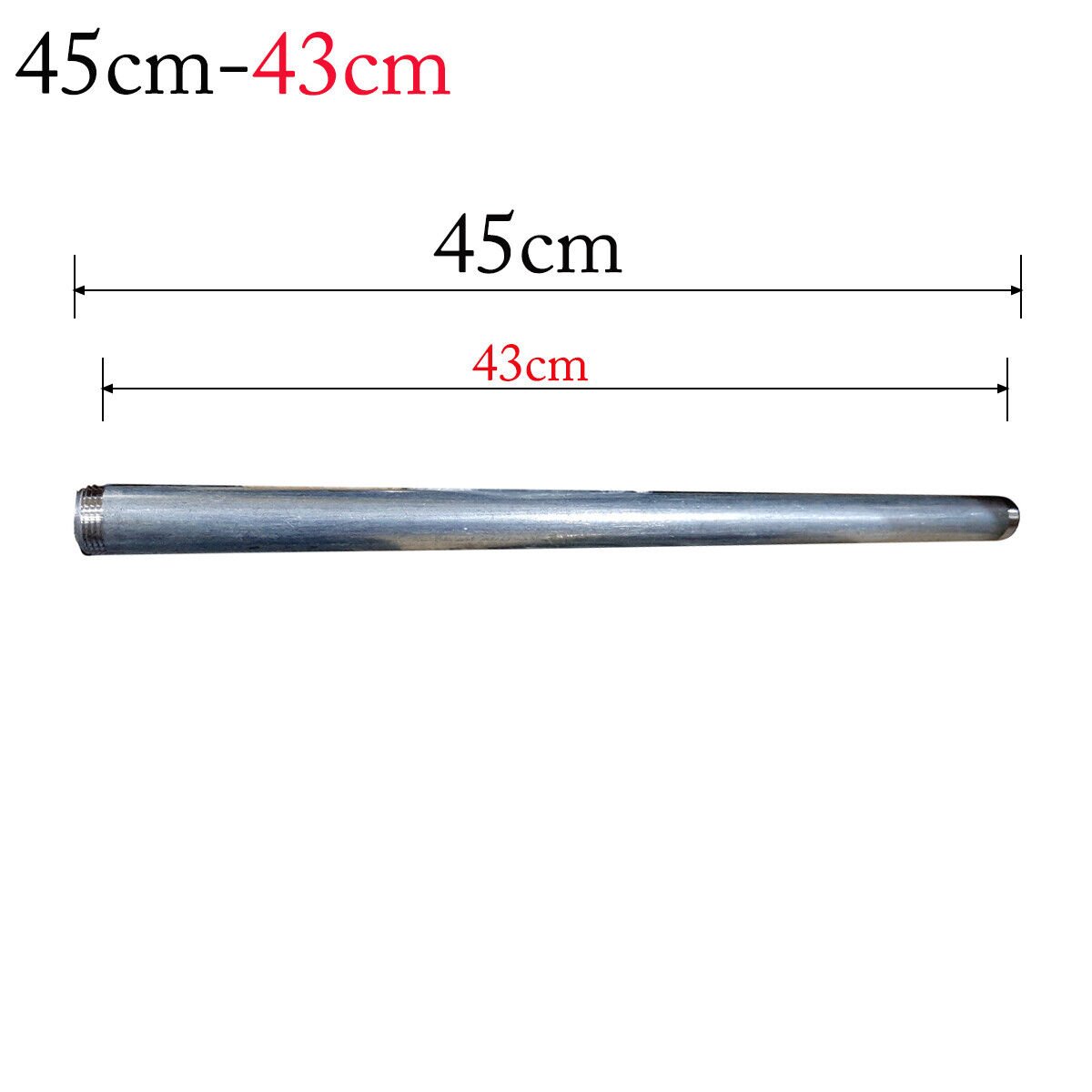TUBO/TUBO GALVANIZADO - 3/4" ROSCADO - MONTAJE NEUMÁTICO/MUEBLES INDUSTRIALES - Imagen 15 de 18