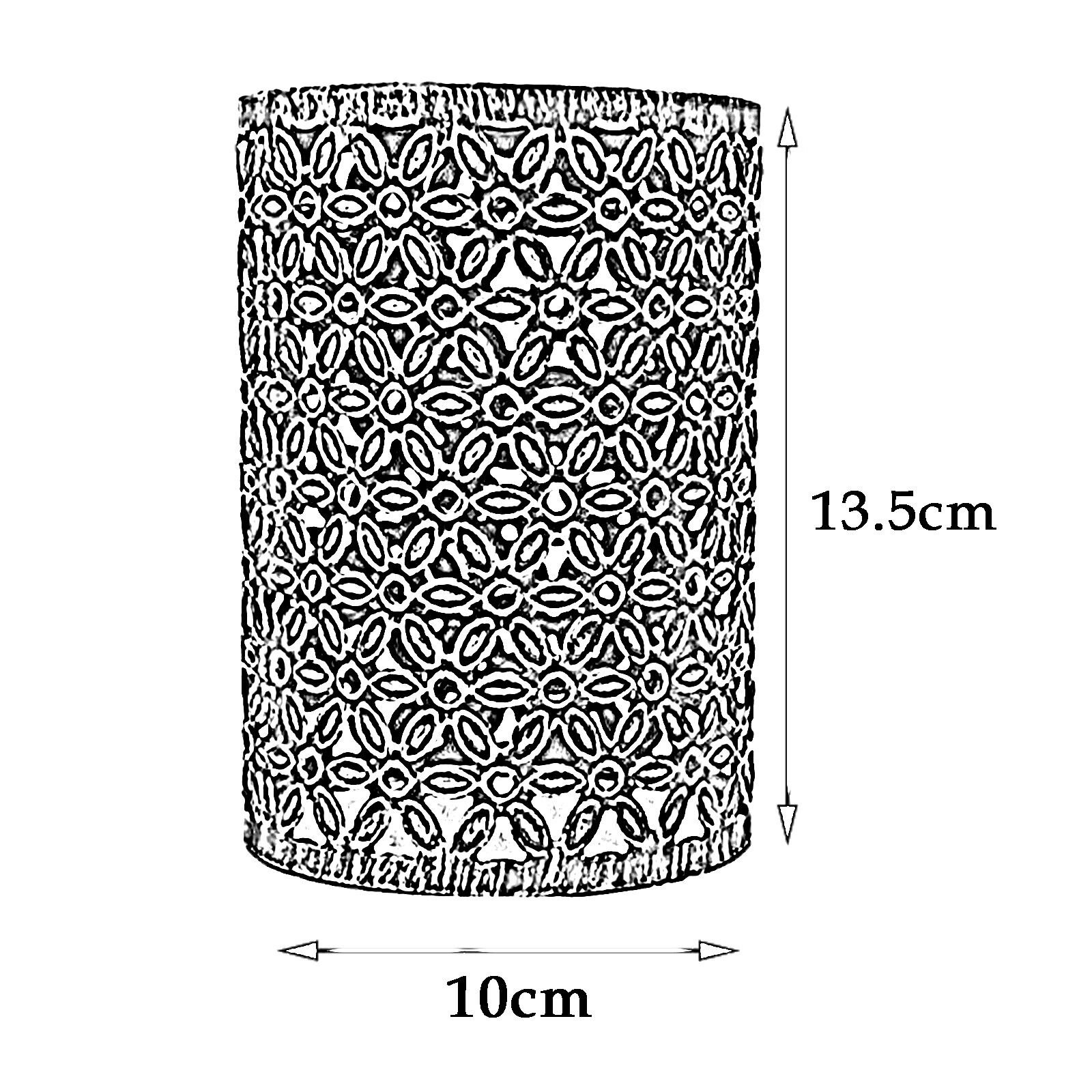 Lámpara colgante de techo estilo tambor vintage cortinas de luz de metal fácil ajuste - Imagen 15 de 30