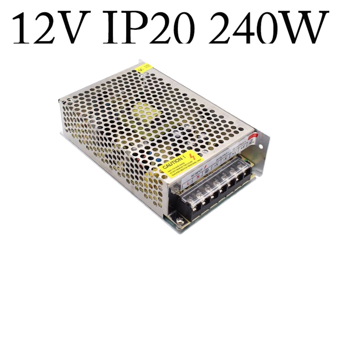 Transformador de fuente de alimentación conmutado regulado controlador LED DC12V Reino Unido - Imagen 45 de 59
