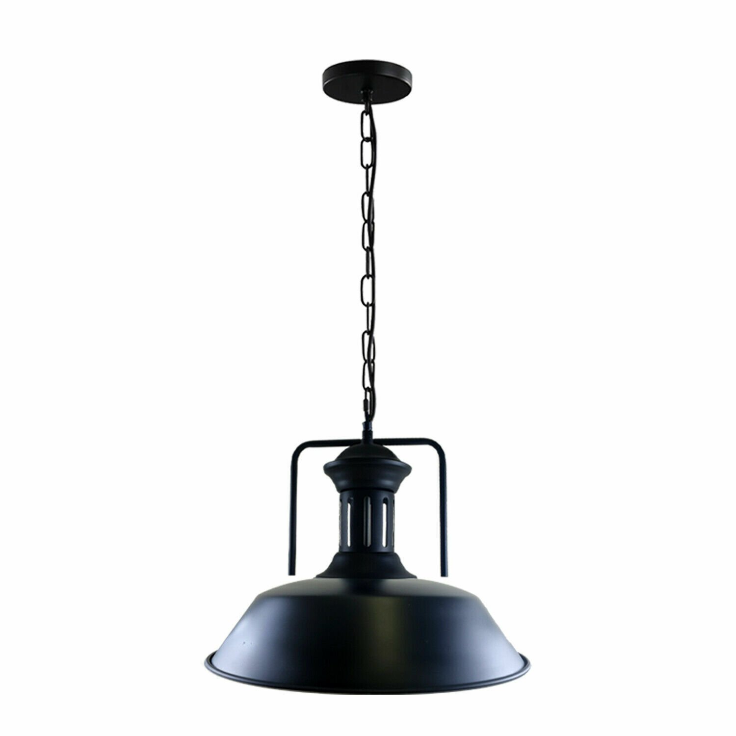 Moderne industrielle Retro Vintage Deckenanhänger Leuchte Lampenschirm Kronleuchter Lampe - Bild 12 von 42