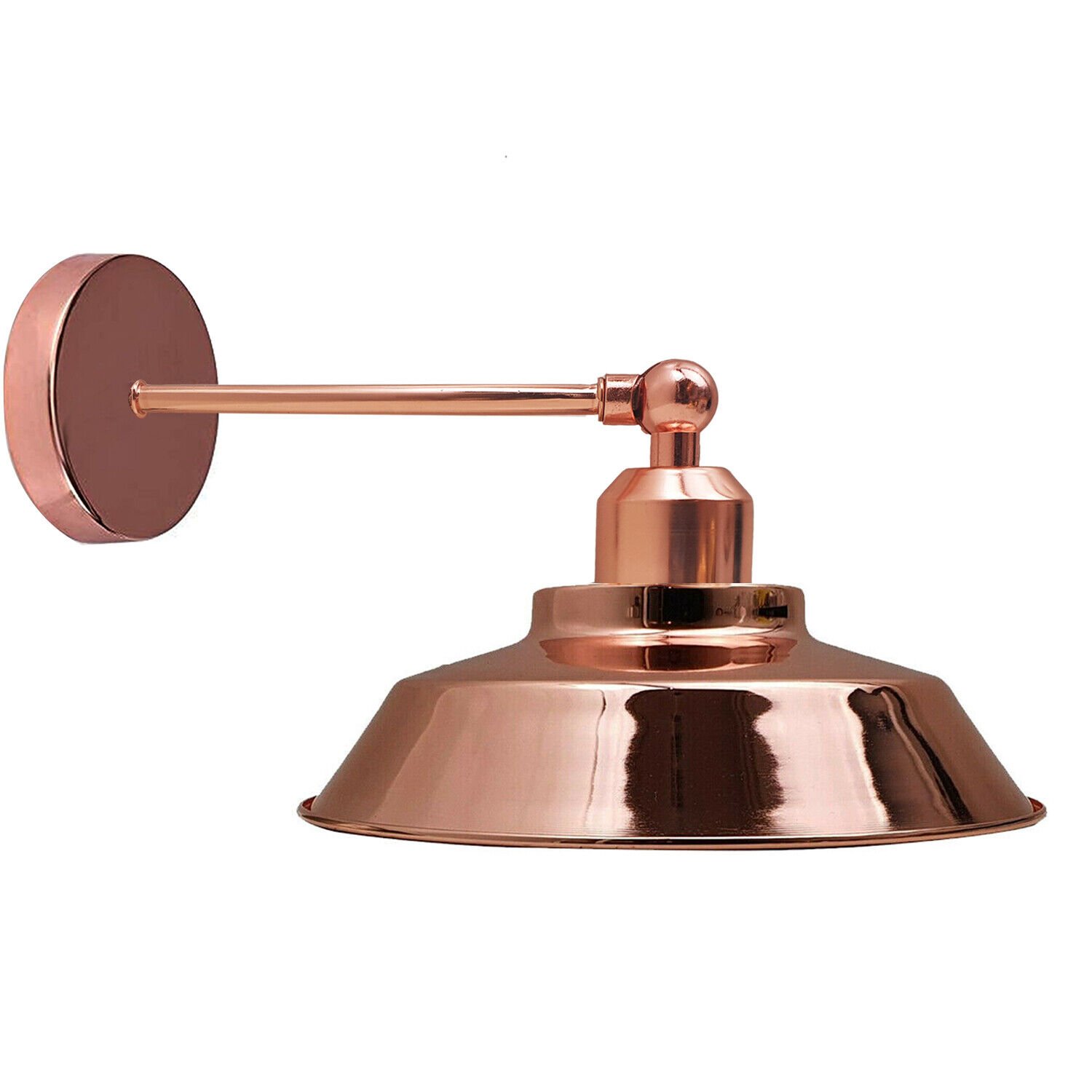 Vintage Industrial Retro Wall Lights E27 Fitting Indoor Sconce Modern Metal Lamp - Picture 9 of 9