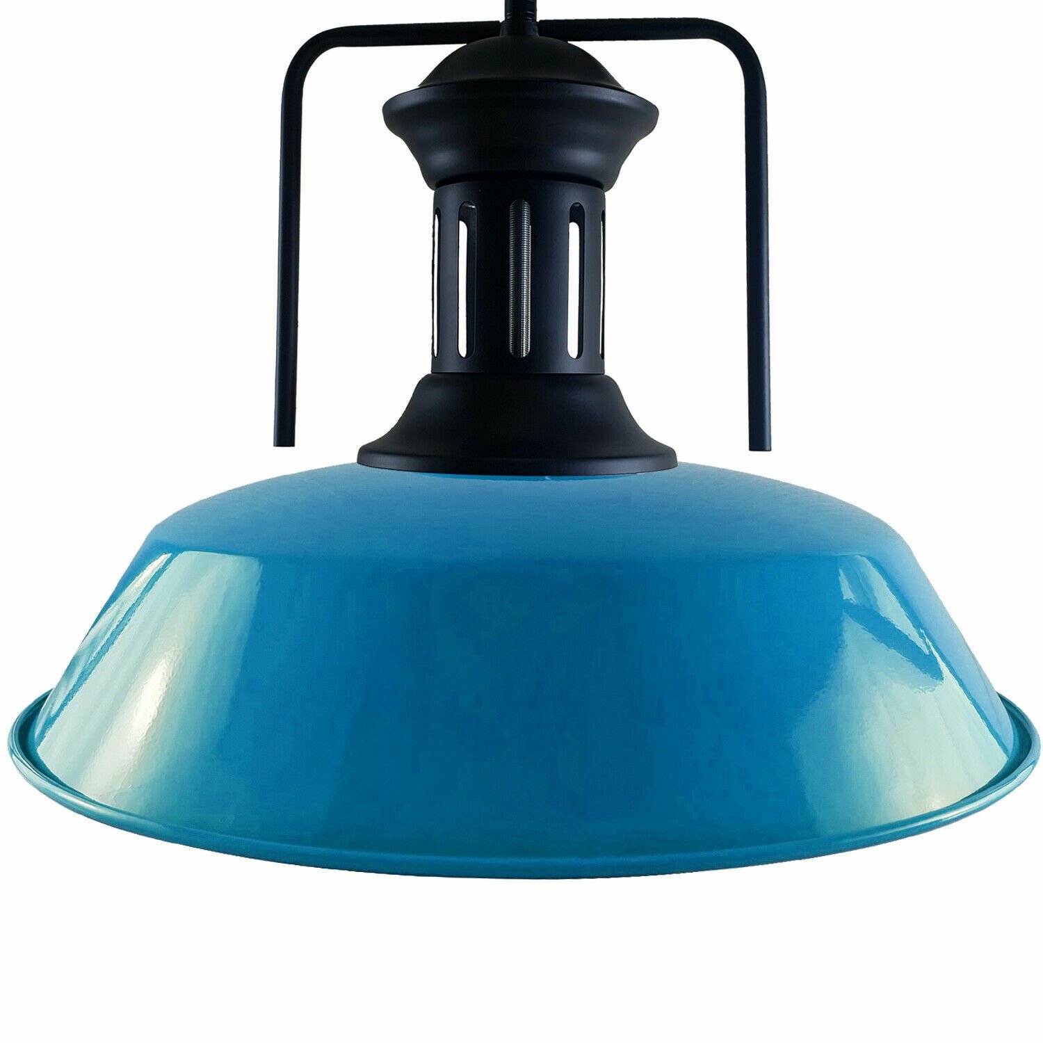 Moderne industrielle Retro Vintage Deckenanhänger Leuchte Lampenschirm Kronleuchter Lampe - Bild 42 von 42