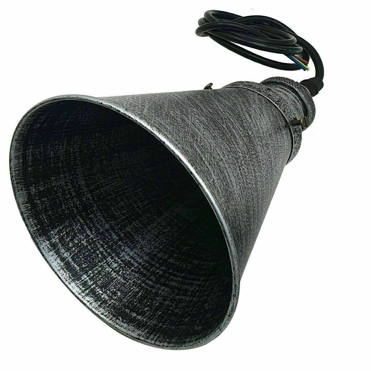Lámpara colgante de metal claro de 3 cabezales techo industrial retro loft colgante vintage - Imagen 14 de 16