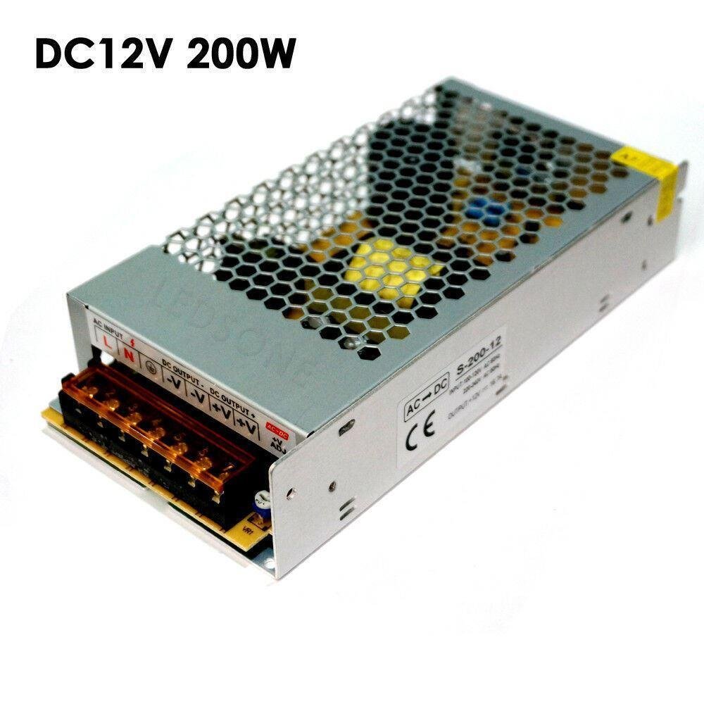 Transformador de fuente de alimentación conmutado regulado controlador LED DC12V Reino Unido - Imagen 43 de 59