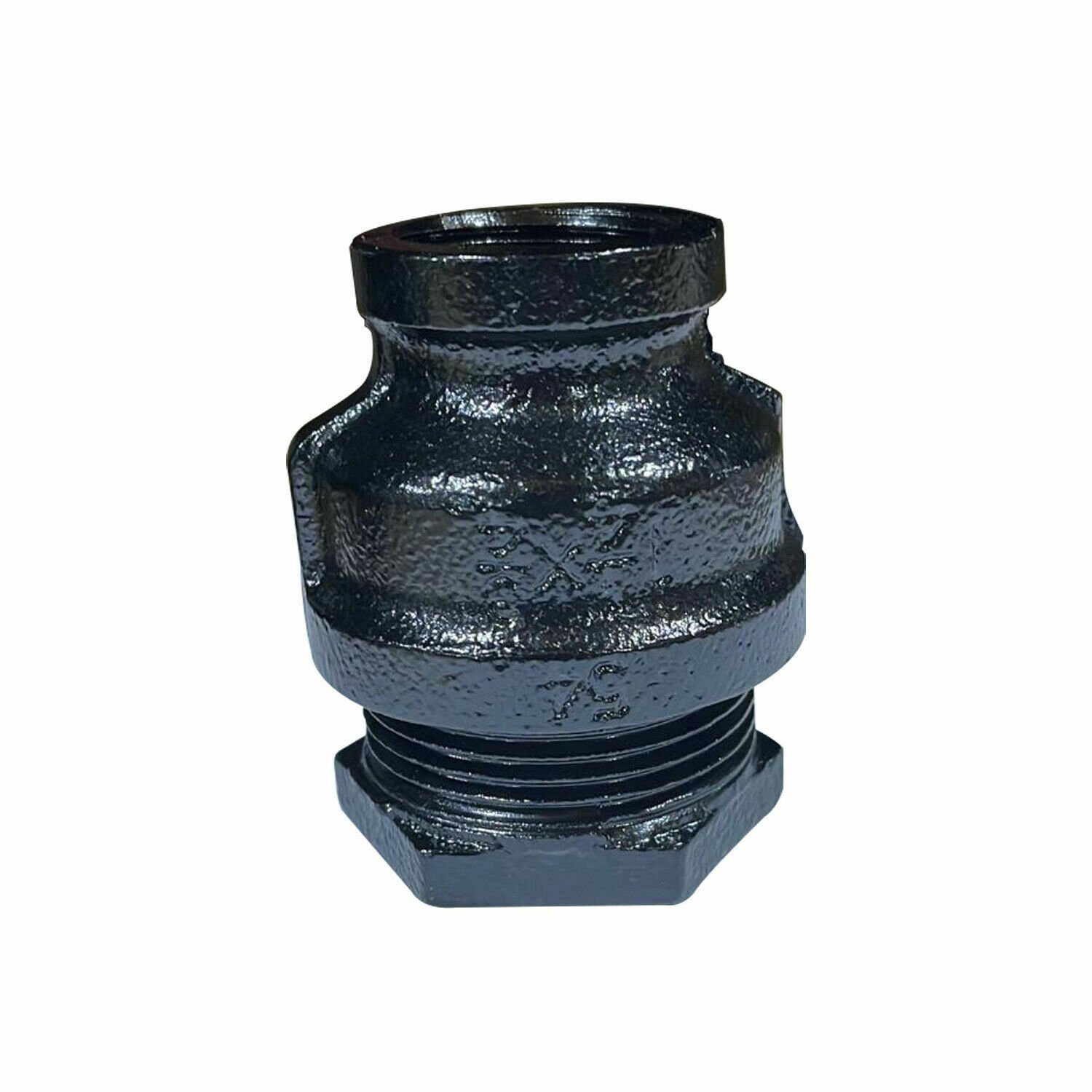 3/4" Galvanized Malleable Iron Fittings Axial BSP Black Painted Pipe Fitting - Picture 56 of 57