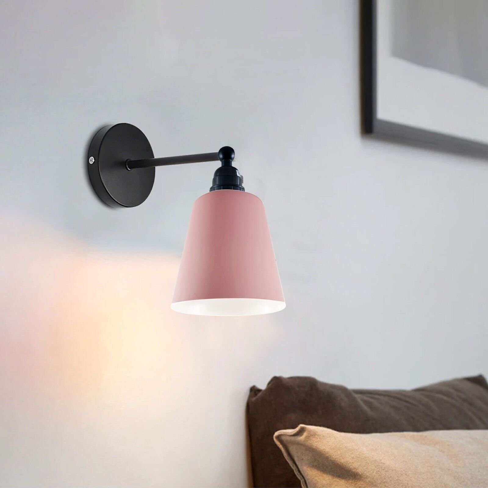 Modern Wall Lights Industrial Metal Wall Sconce Lamp E27 Fitting Fixture UK - Picture 18 of 34