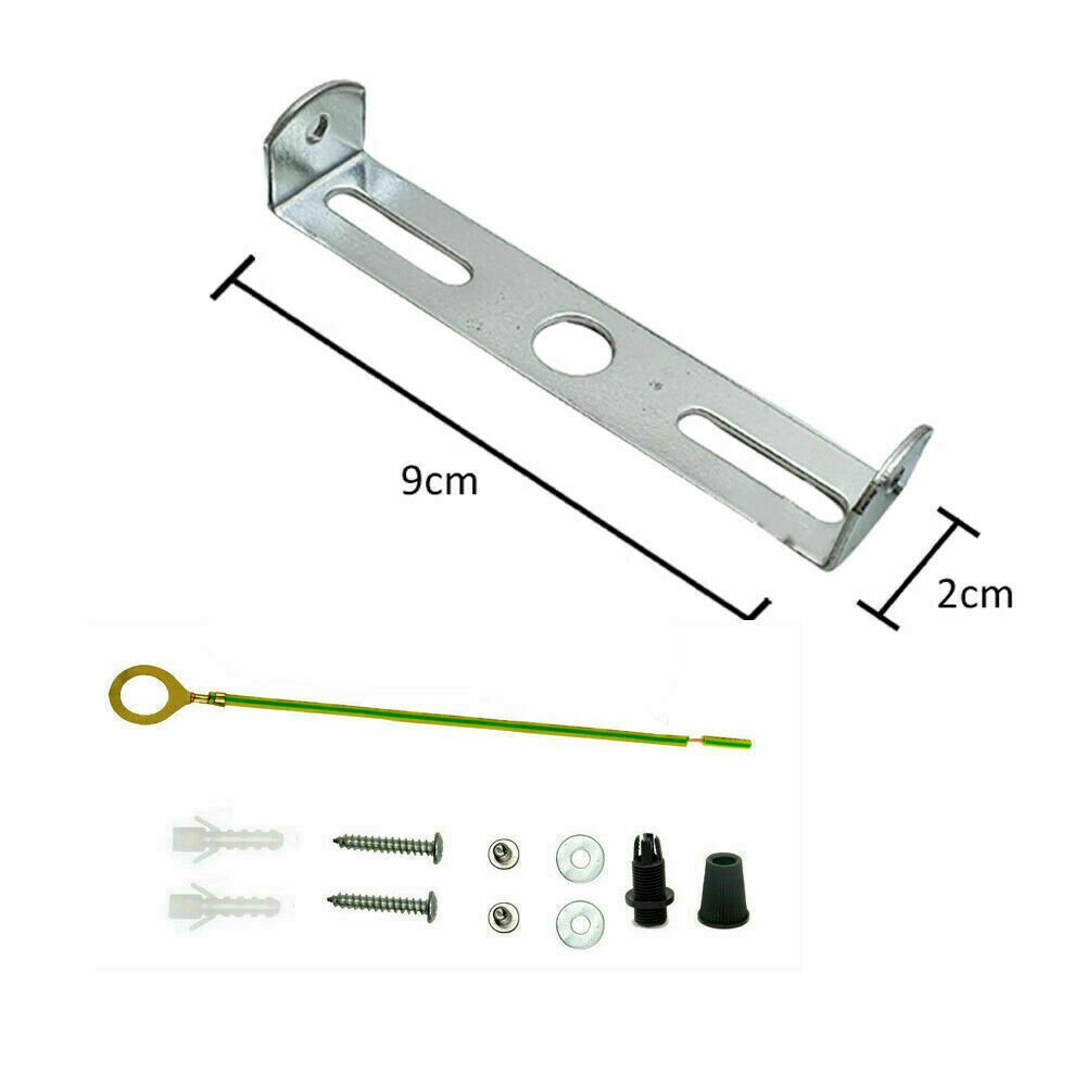 Ceiling Rose Strap Bracket Strap Brace Plate With Accessories Light Fixing UK