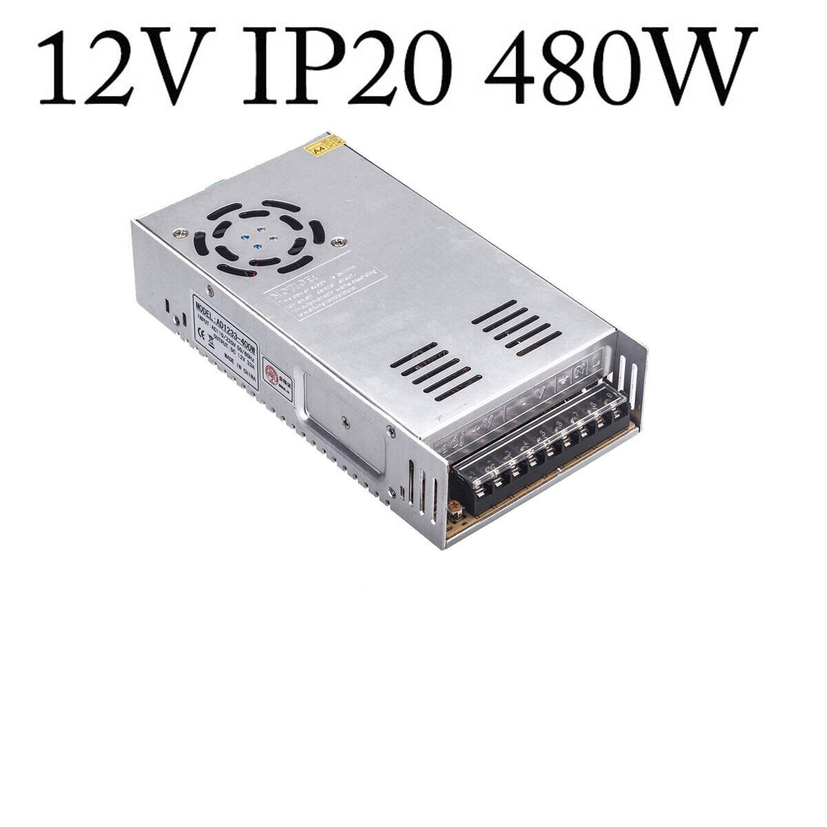 Transformador de fuente de alimentación conmutado regulado controlador LED DC12V Reino Unido - Imagen 57 de 59
