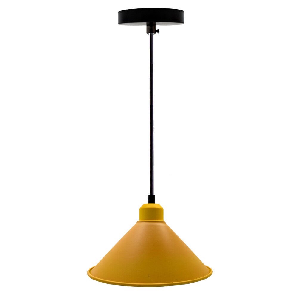 Modern Vintage Industrial Retro Loft Ceiling Lamp Shade Pendant Light UK - Picture 13 of 14