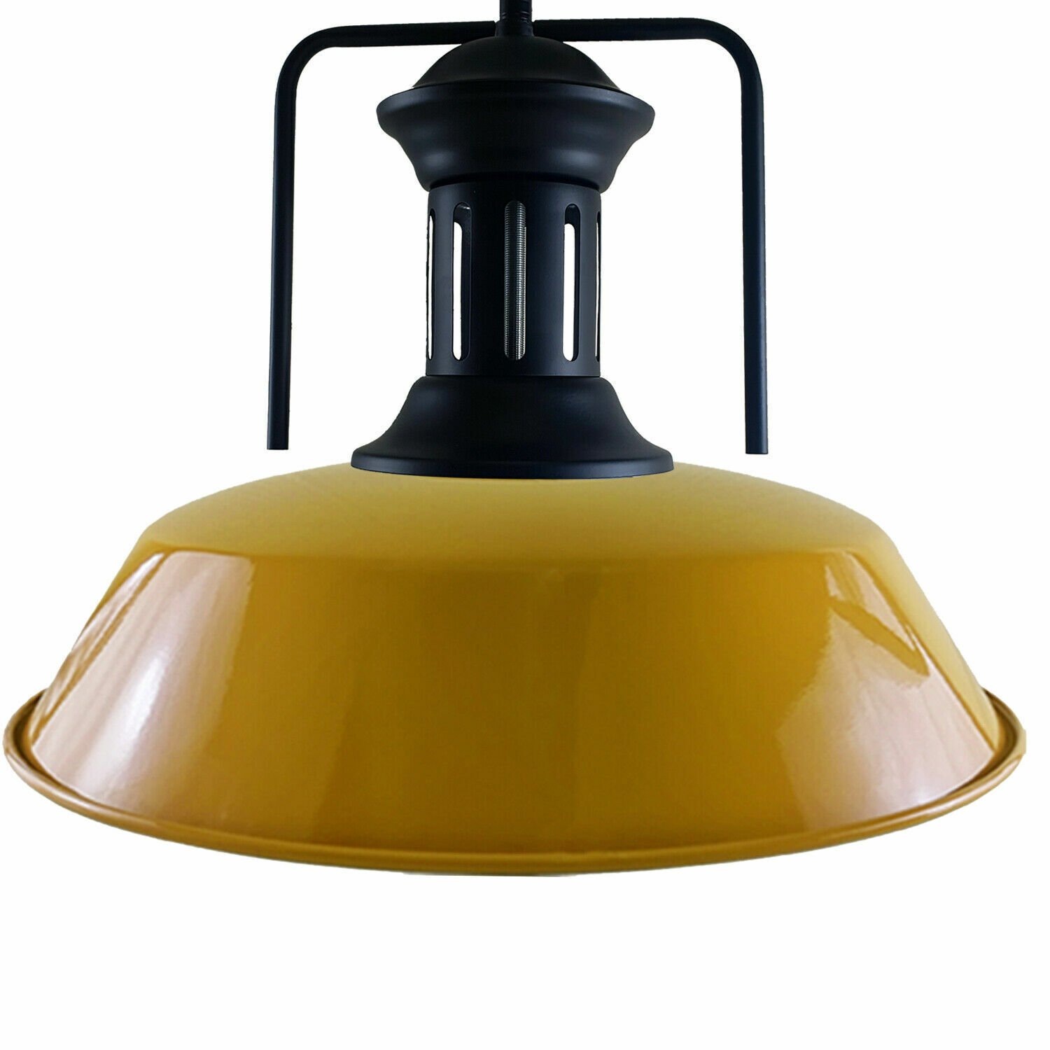 Moderne industrielle Retro Vintage Deckenanhänger Leuchte Lampenschirm Kronleuchter Lampe - Bild 32 von 42