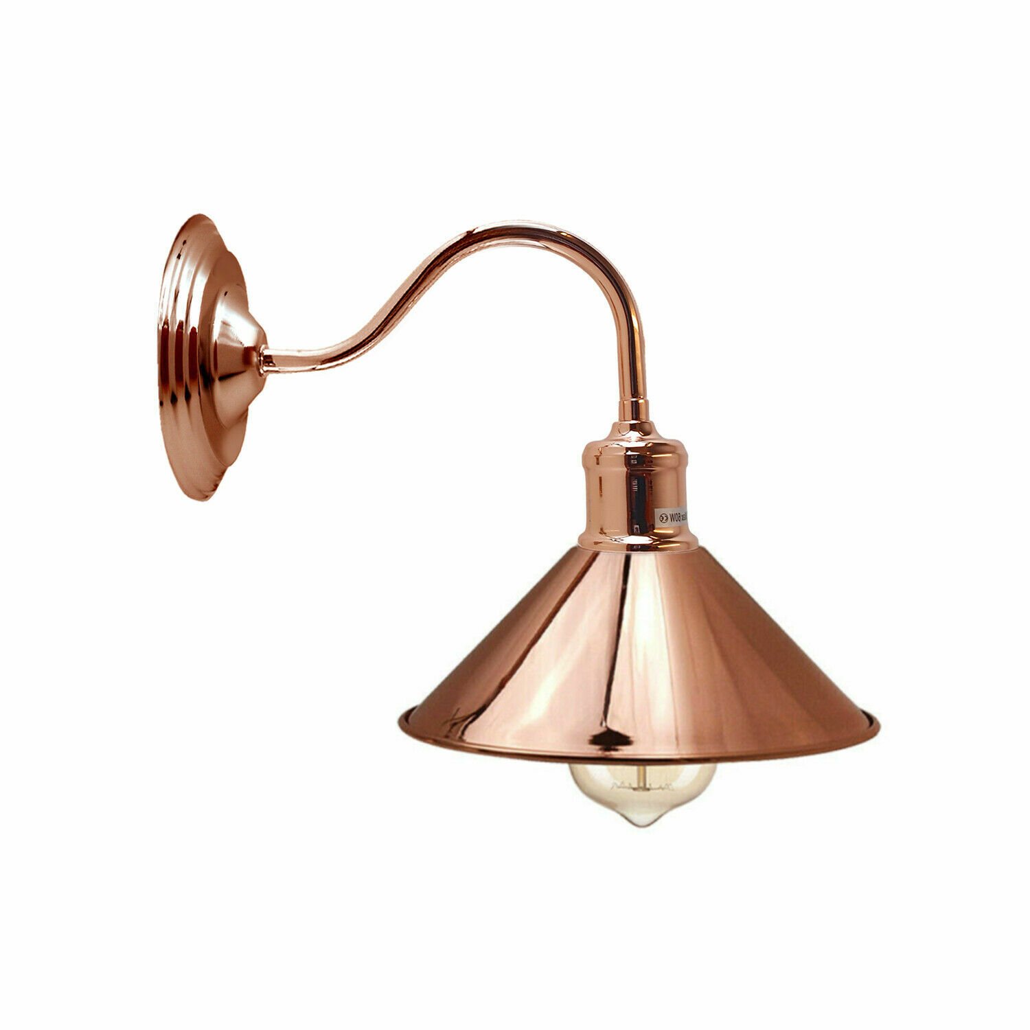 Metal Wall Light Pendant Shade Ceiling Industrial Retro Sconce Lampshade E27