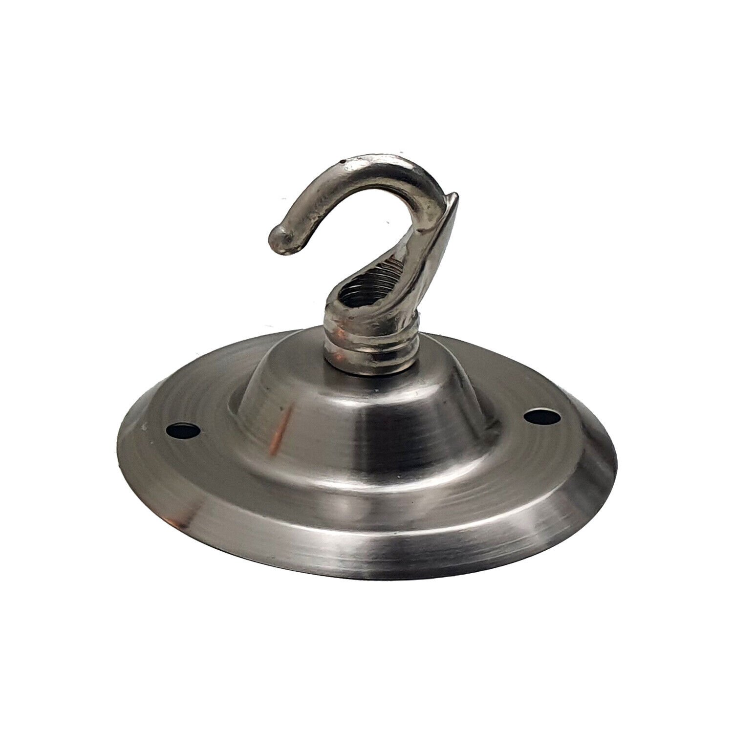 Ceiling Rose Hook Plate Light Fitting Chandelier 75mm Diameter Choose Color - Picture 13 of 21