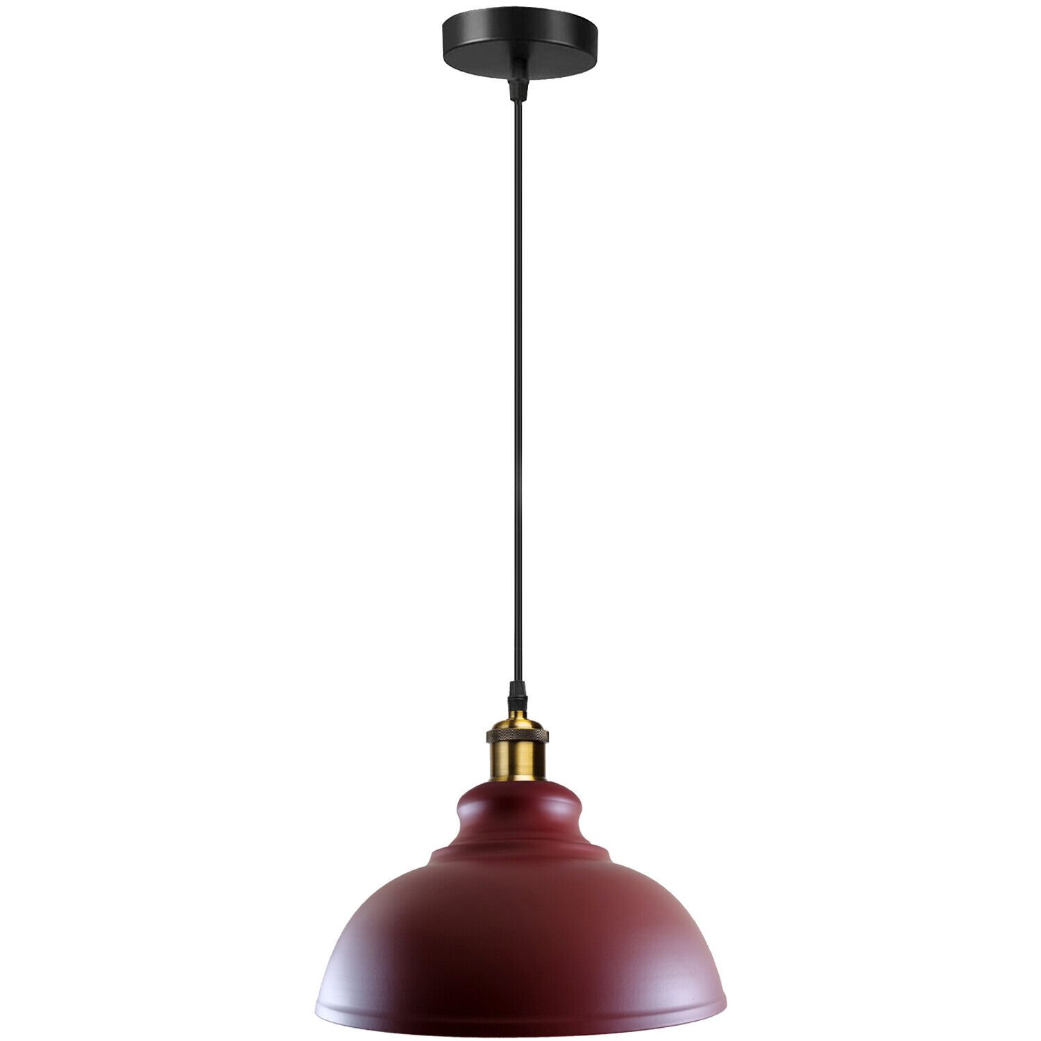 LEDSone Industrial Metal Ceiling Shade Modern Hanging Retro Pendant Lights
