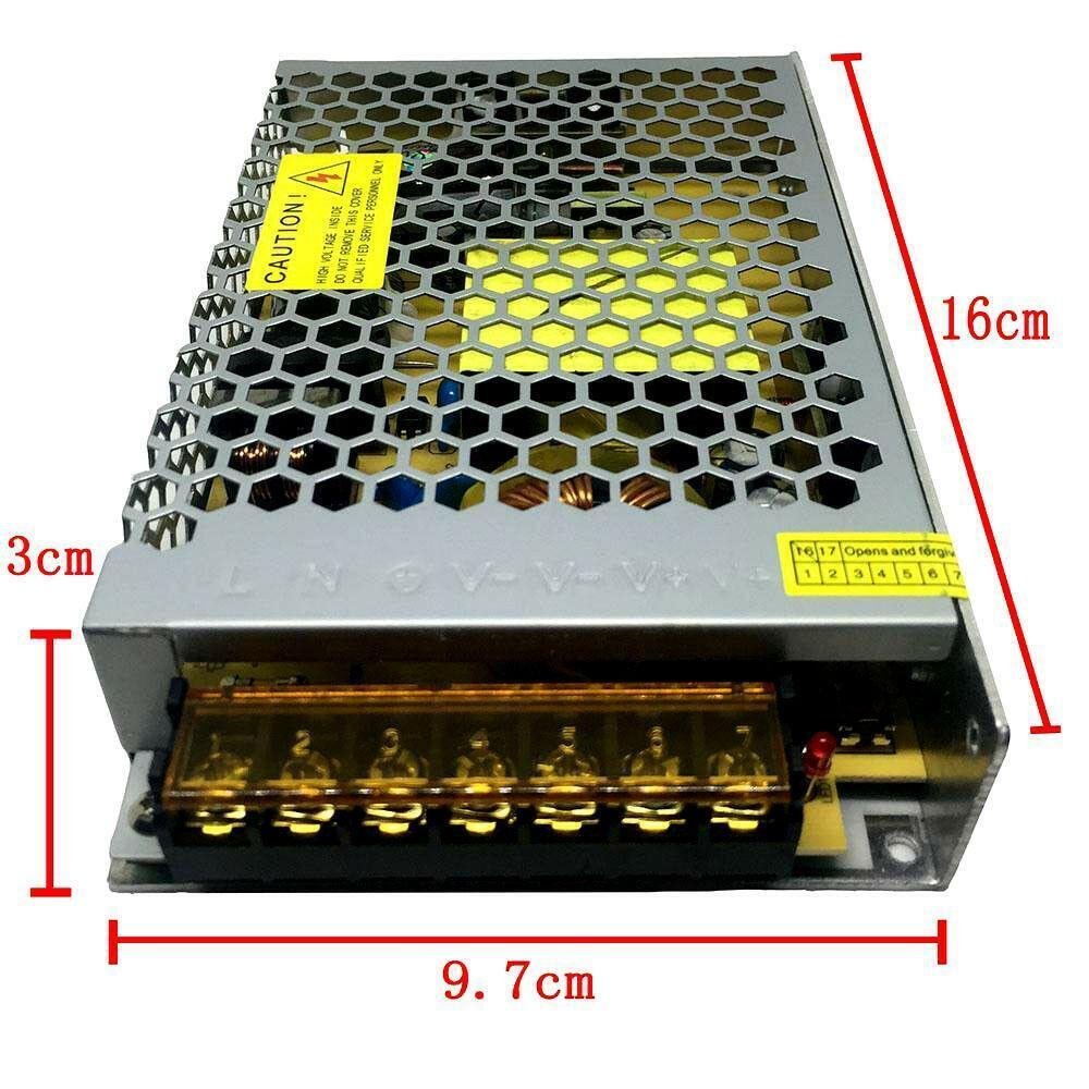 Transformador de fuente de alimentación conmutado regulado controlador LED DC12V Reino Unido - Imagen 44 de 59