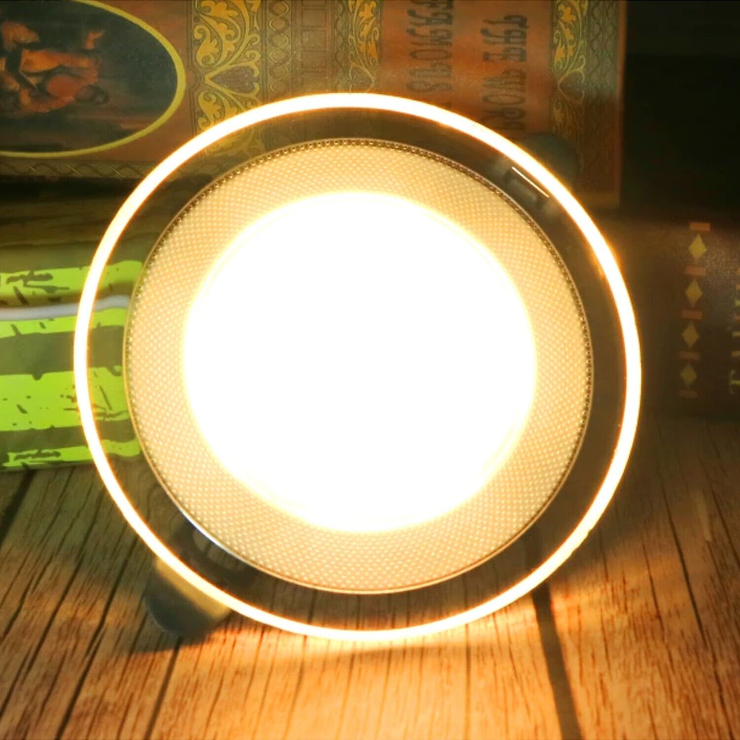 Soffitto rotondo da incasso 6 W LED pannello piatto luce calda/fredda bianco luce moderna - Foto 8 di 13