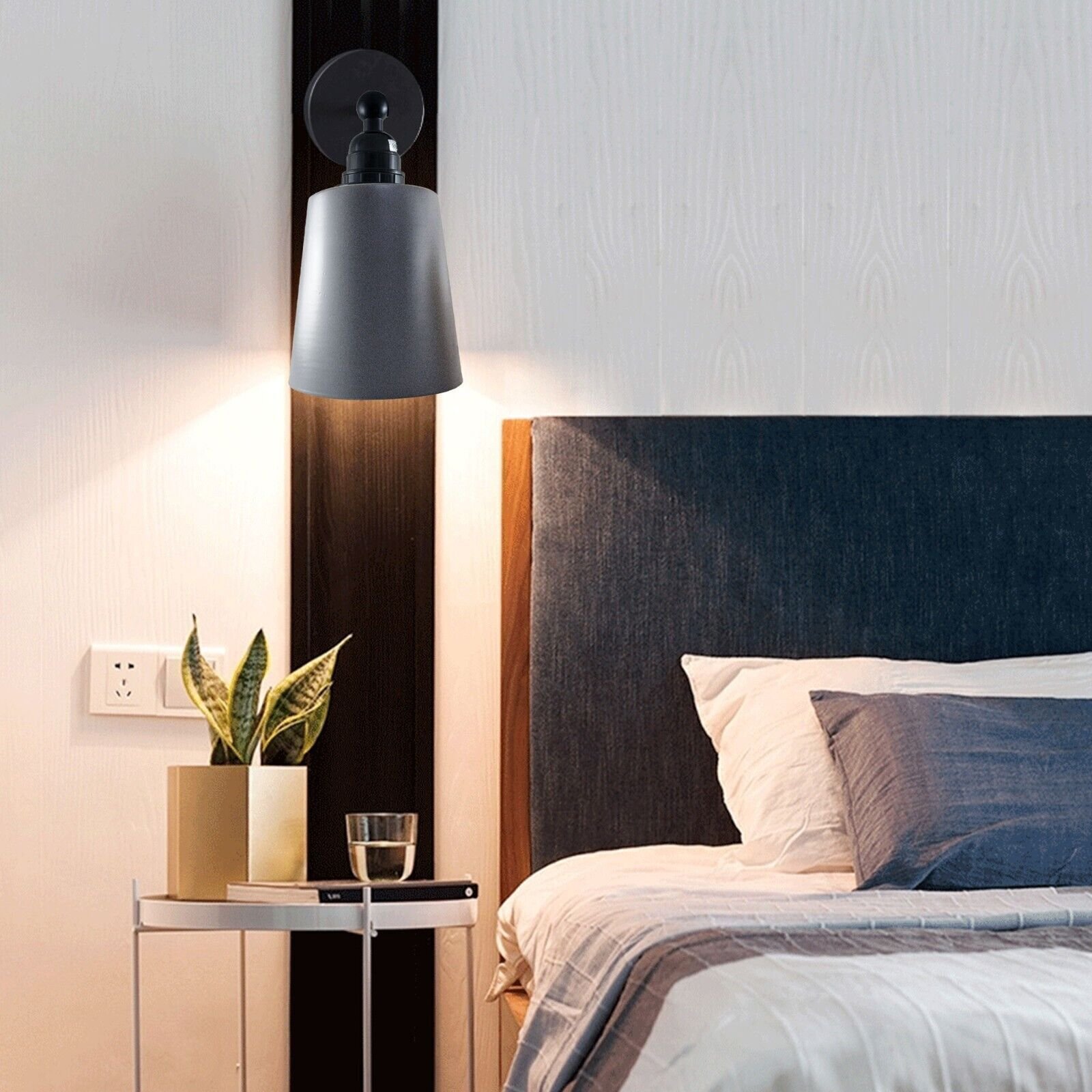 Modern Wall Lights Industrial Metal Wall Sconce Lamp E27 Fitting Fixture UK - Picture 21 of 34