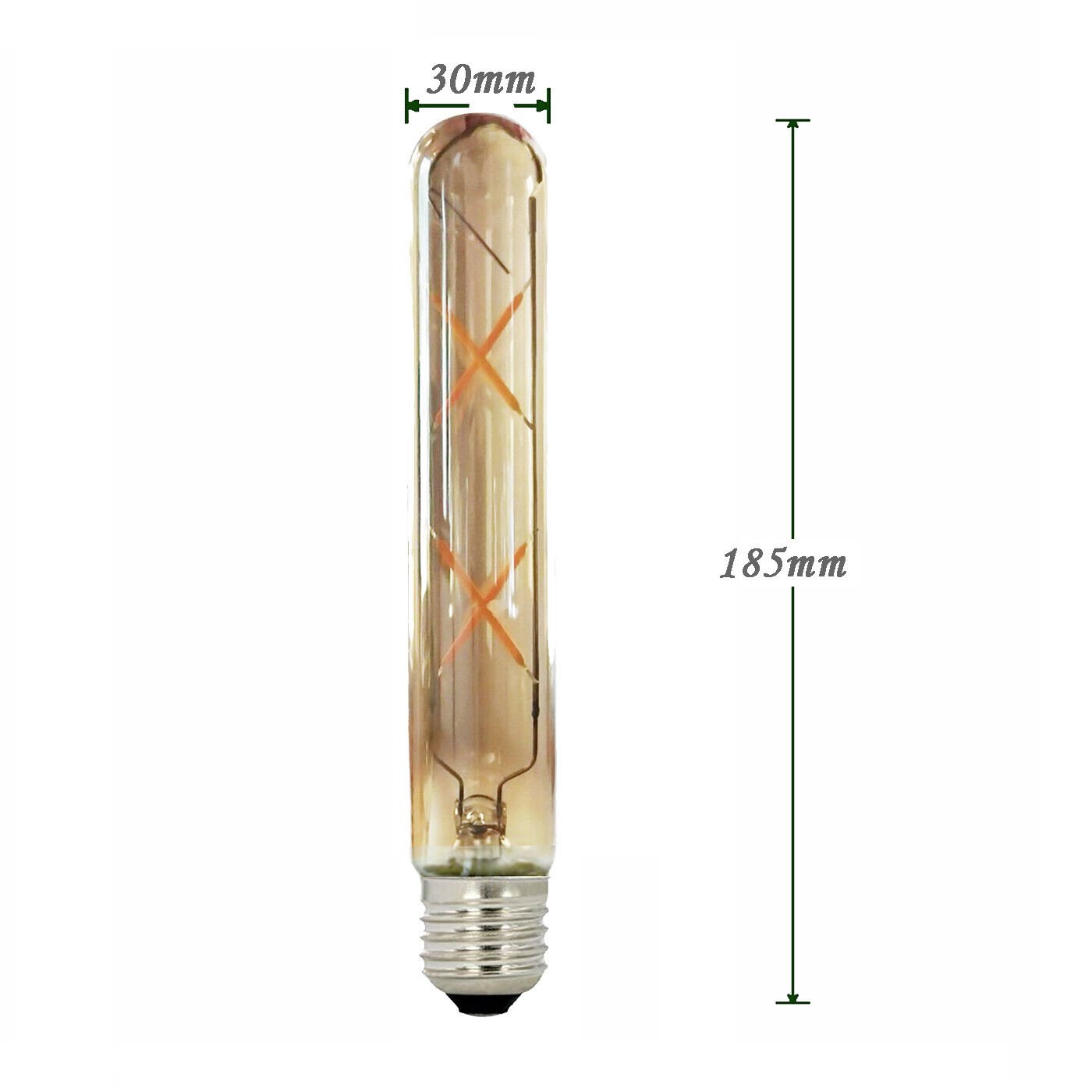 Bombilla LED 4W T45/T185 Industrial Vintage Blanco Cálido Edison Bombilla E27/B22 - Imagen 18 de 21