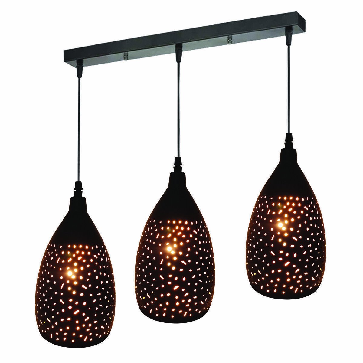 Lampenschirm LED Vintage Pendelleuchte modernes Design Deckenleuchte Schirm - Bild 9 von 14