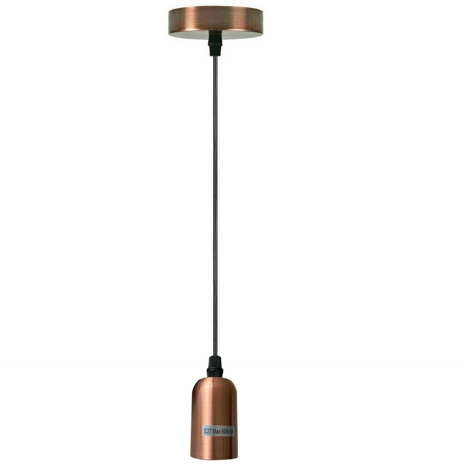 Kit de iluminación de montaje de soporte de lámpara de pared colgante flexible de tela rosa de techo - Imagen 30 de 54