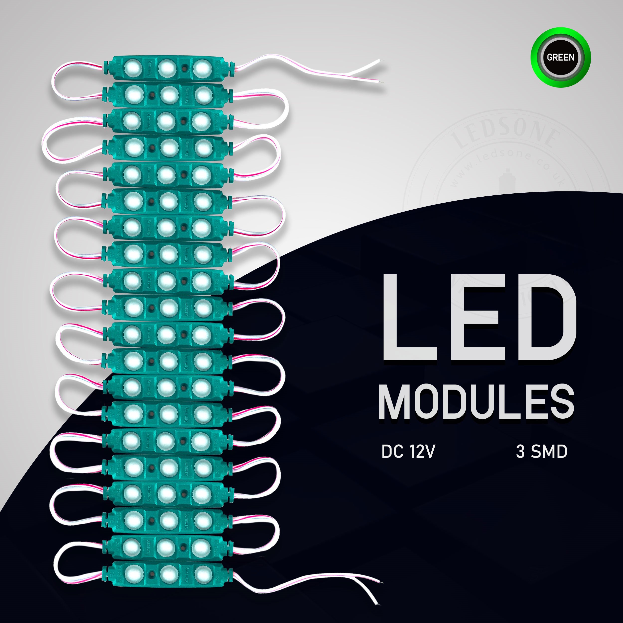 Luci modulo LED SMD 12 V IP65 strisce LED impermeabili per negozio commerciale confezione da 20 - Foto 10 di 44
