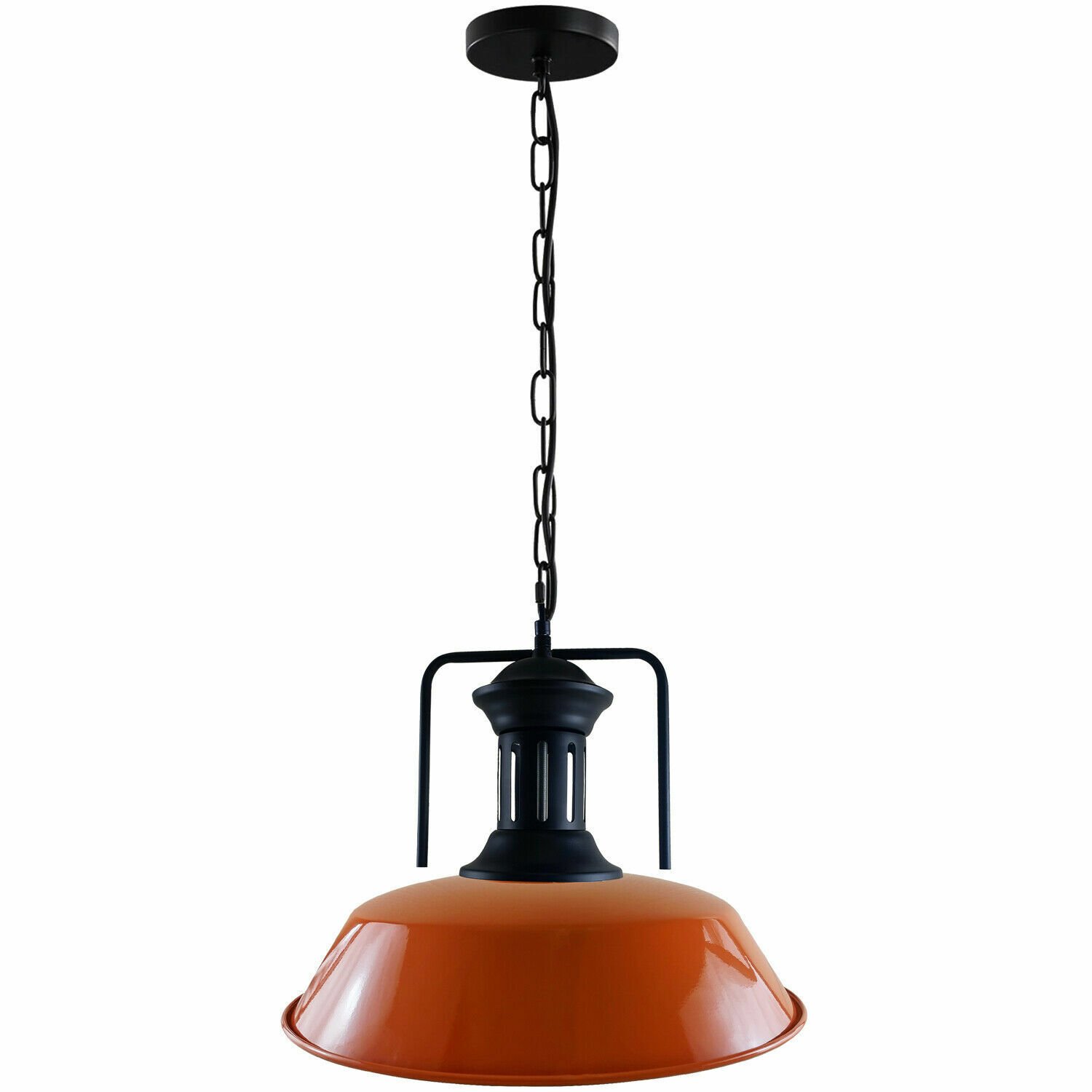 Moderne industrielle Retro Vintage Deckenanhänger Leuchte Lampenschirm Kronleuchter Lampe - Bild 28 von 42