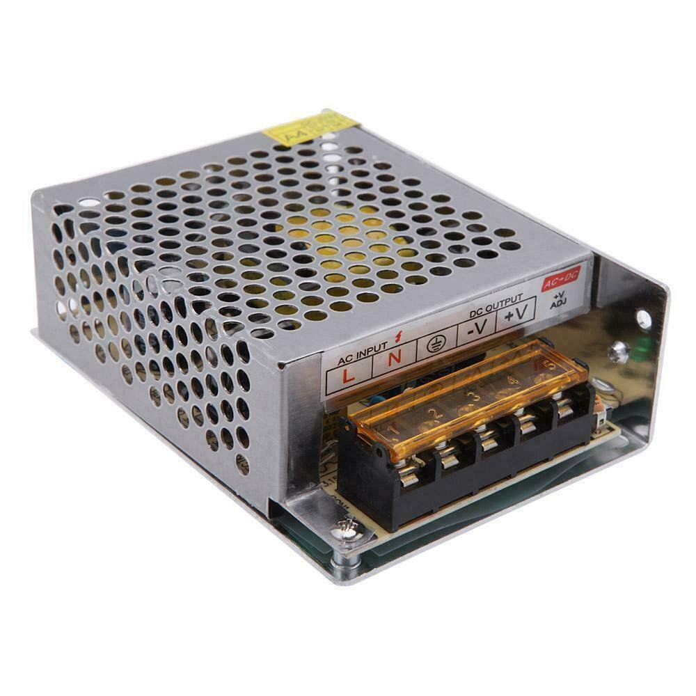 Transformador de fuente de alimentación conmutado regulado controlador LED DC12V Reino Unido - Imagen 20 de 59