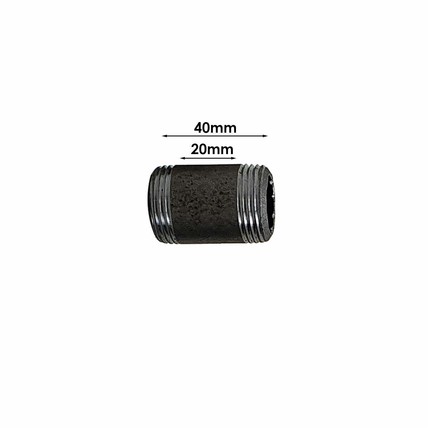 Tubería de acero mediana no pintada de 3/4" accesorios industriales roscados de 2,5 cm a 20 cm - Imagen 11 de 20