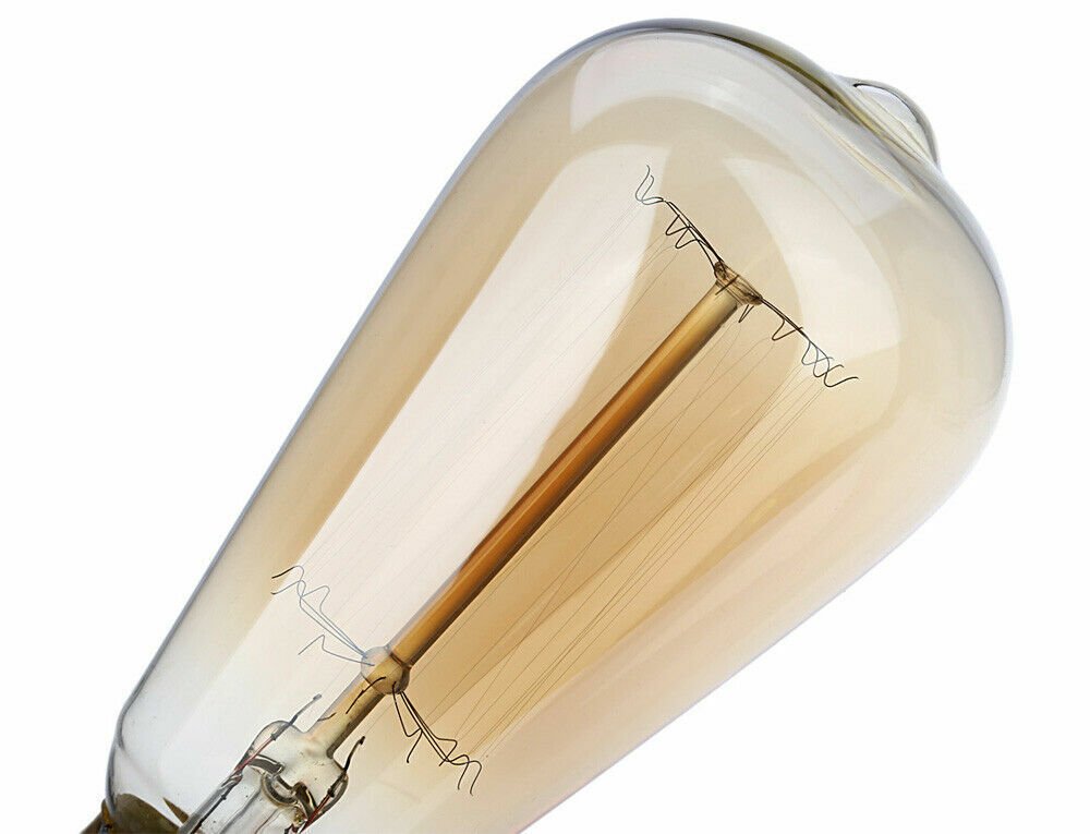 Bombilla Vintage LED B22 Edison 6/8W Filamento Regulable Jaula Ardilla, Paquete de 6 - Imagen 15 de 17