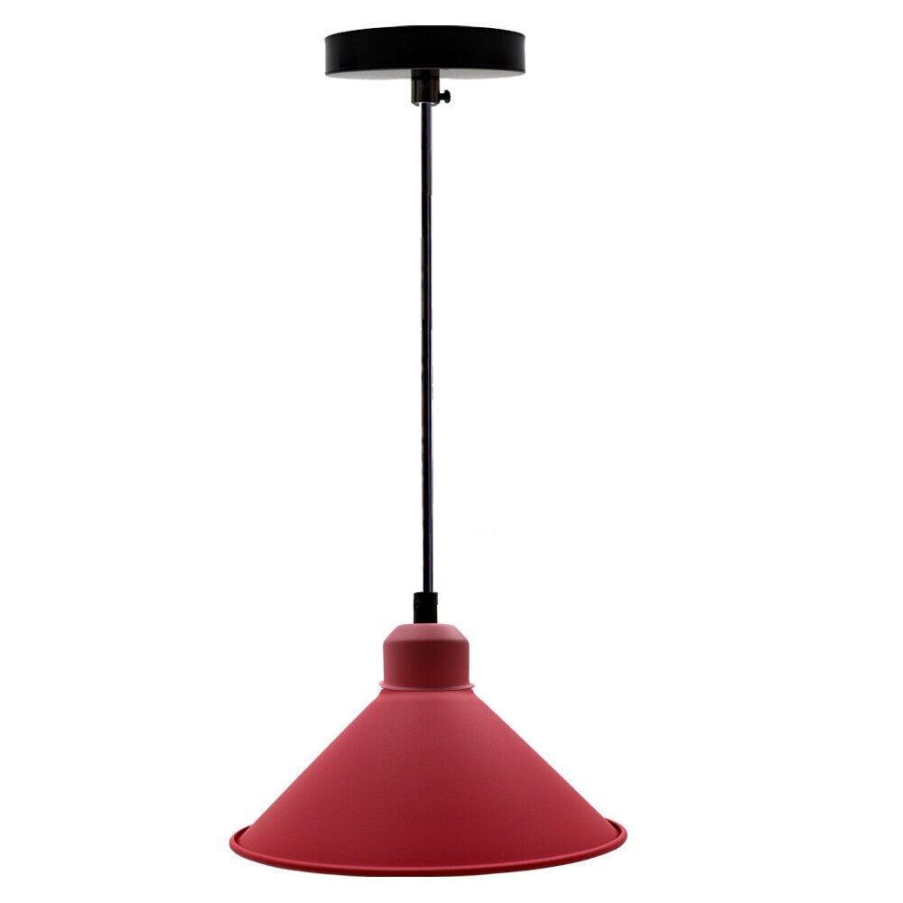 Modern Vintage Industrial Retro Loft Ceiling Lamp Shade Pendant Light UK - Picture 11 of 14