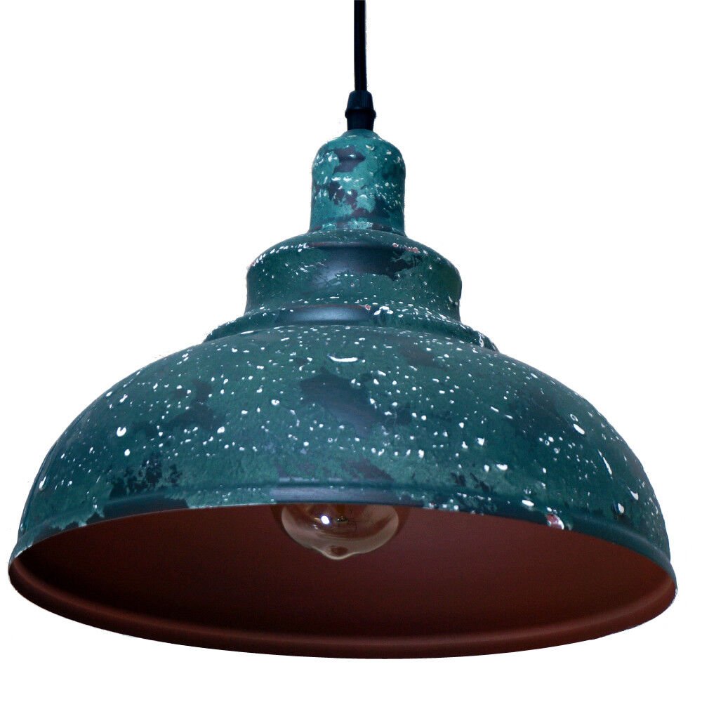 Modern Vintage Ceiling Pendant Light Chandelier Industrial Loft Metal Lamp Shade - Picture 23 of 29