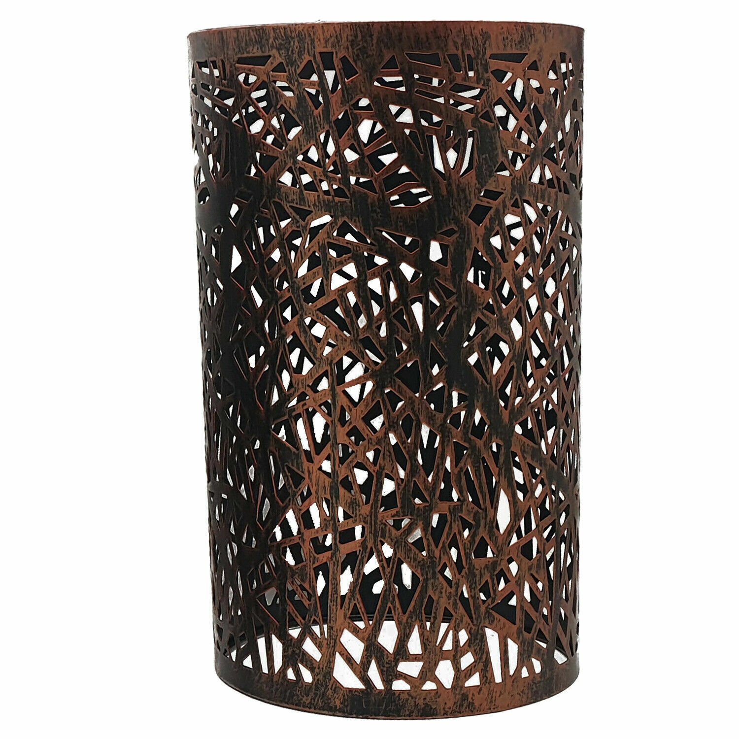 Sombra de luz colgante de fácil ajuste rústica roja pantalla de mesa/techo/colgante tonos - Imagen 19 de 20