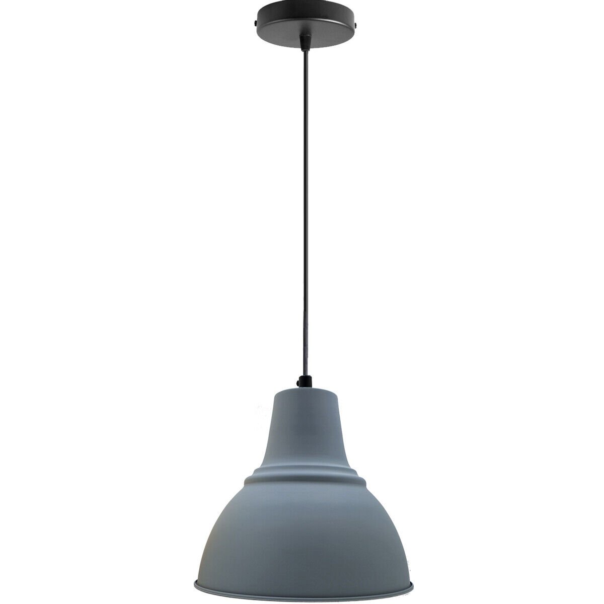 Vintage Industrial Ceiling Pendant Light Metal Lampshade LED Hanging Retro Lamp - Picture 14 of 17