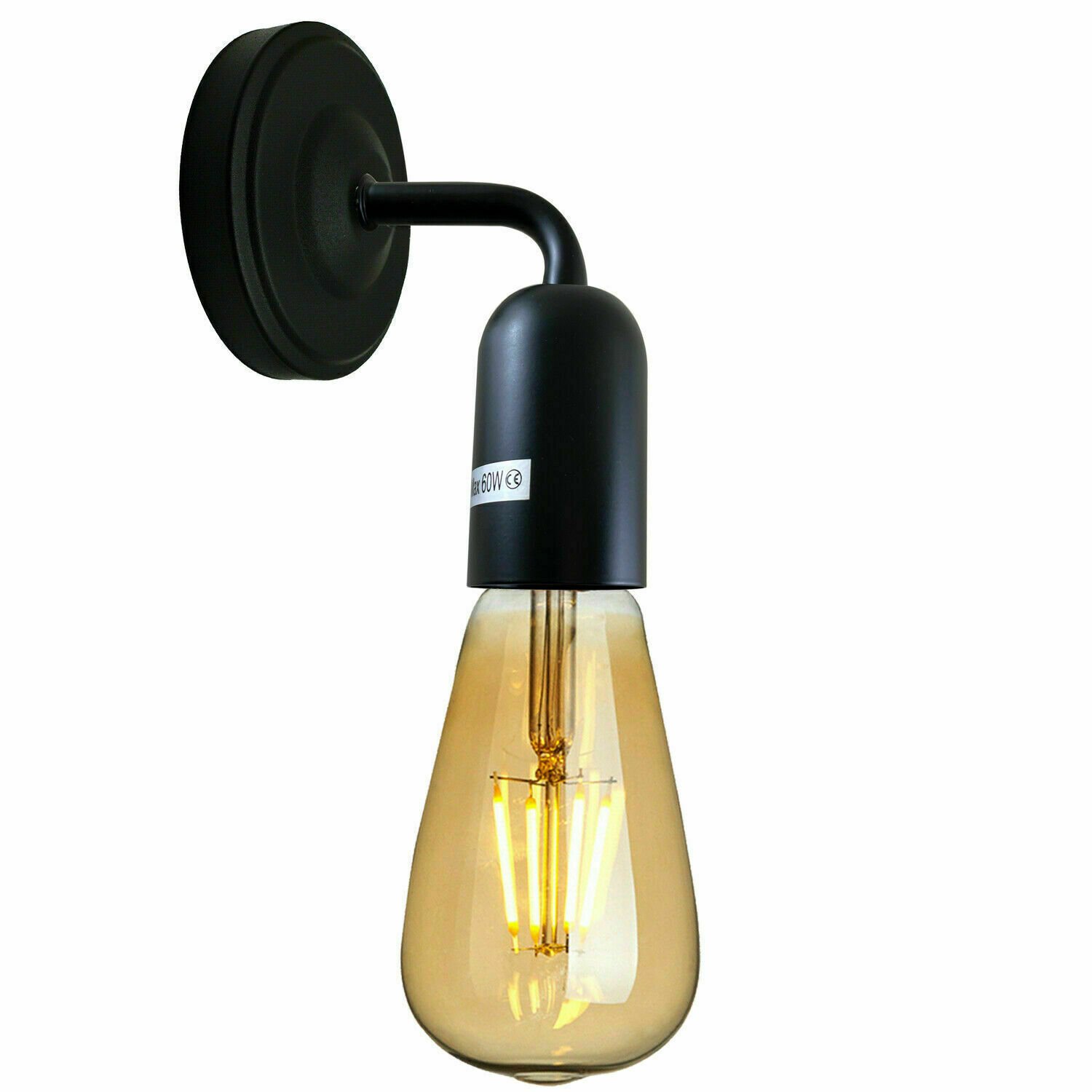 Kit de iluminación de montaje de soporte de lámpara de pared colgante flexible de tela rosa de techo - Imagen 10 de 54