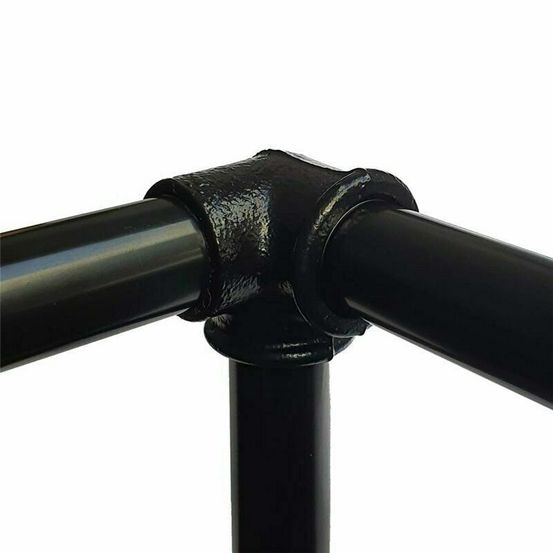 3/4" Galvanized Malleable Iron Fittings Axial BSP Black Painted Pipe Fitting - Picture 26 of 57