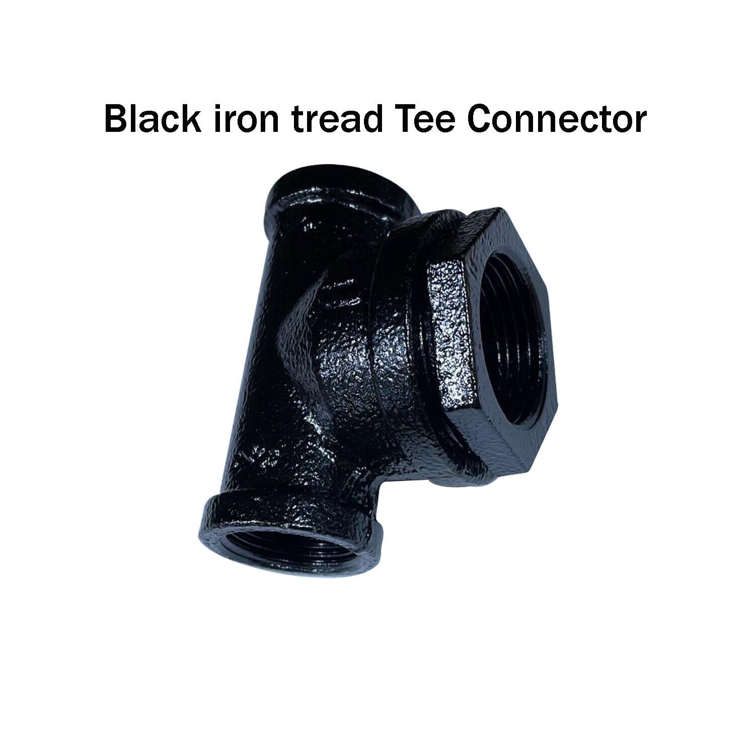 3/4" Galvanized Malleable Iron Fittings Axial BSP Black Painted Pipe Fitting - Picture 37 of 57