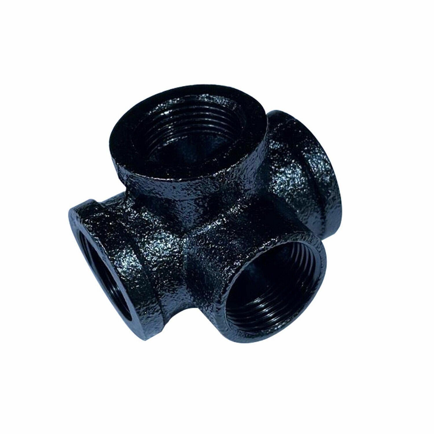 3/4" Galvanized Malleable Iron Fittings Axial BSP Black Painted Pipe Fitting - Picture 28 of 57